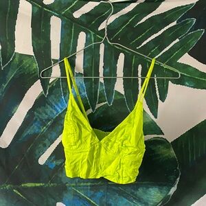 aerie Neon Green Bralette